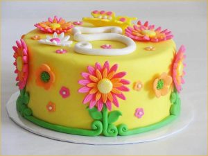Яркий тортик на день рождения ребенку 5 лет